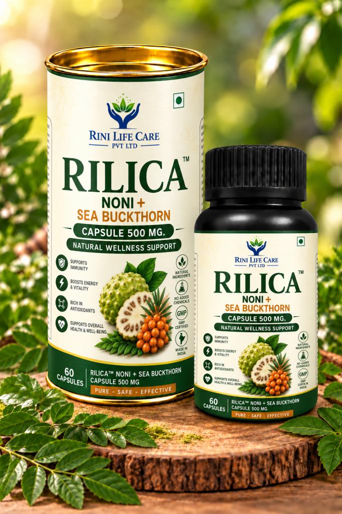 RILICA NONI + SEABUCKTHORN CAPSULE 500 MG / 60 TABLETS