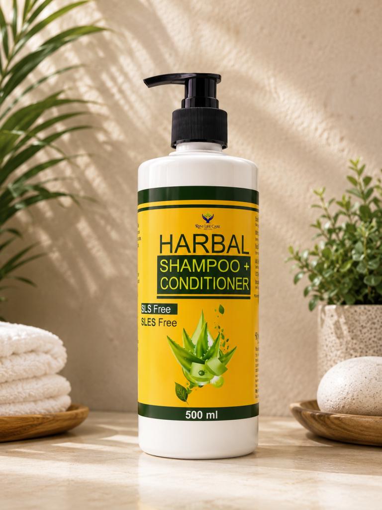 RLC SHAMPOO + CONDITIONER ANTI HAIR FALL / ANTI DANDRUFF 500 ML